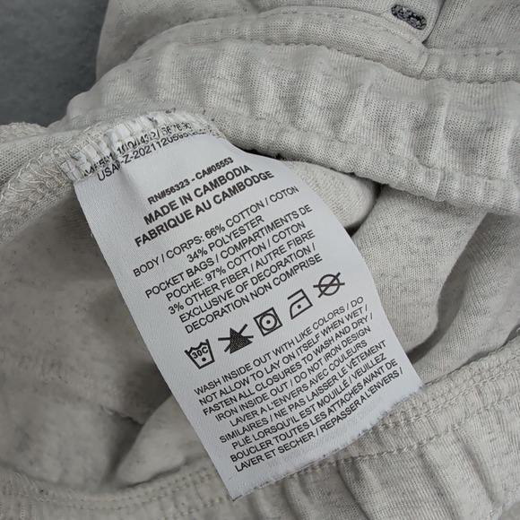 Nike Tech Fleece Pants Mens XL Gray Joggers Zip Pocket Drawstring DR9162-100 - Picture 7 of 14